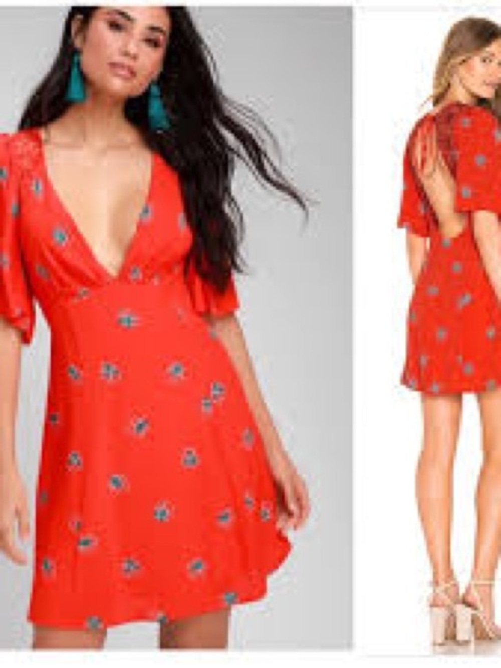 Free people Mockingbird Mini dress